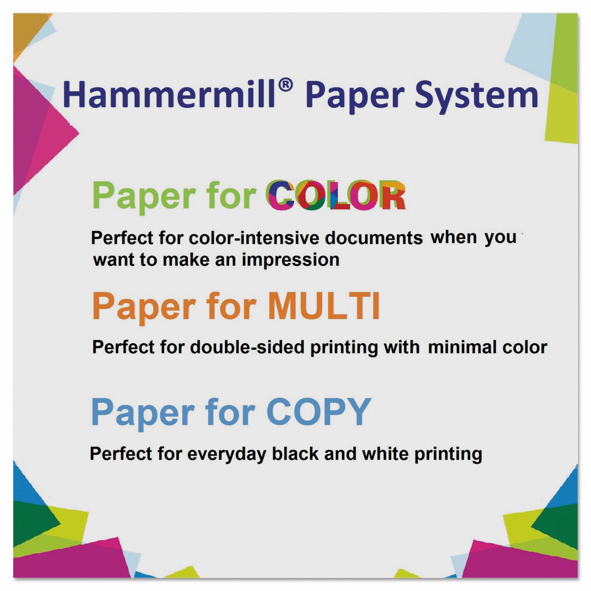 HAMMERMILL Multipurpose Paper Tabloid Paper Size Name, 28 lb Paper Wt