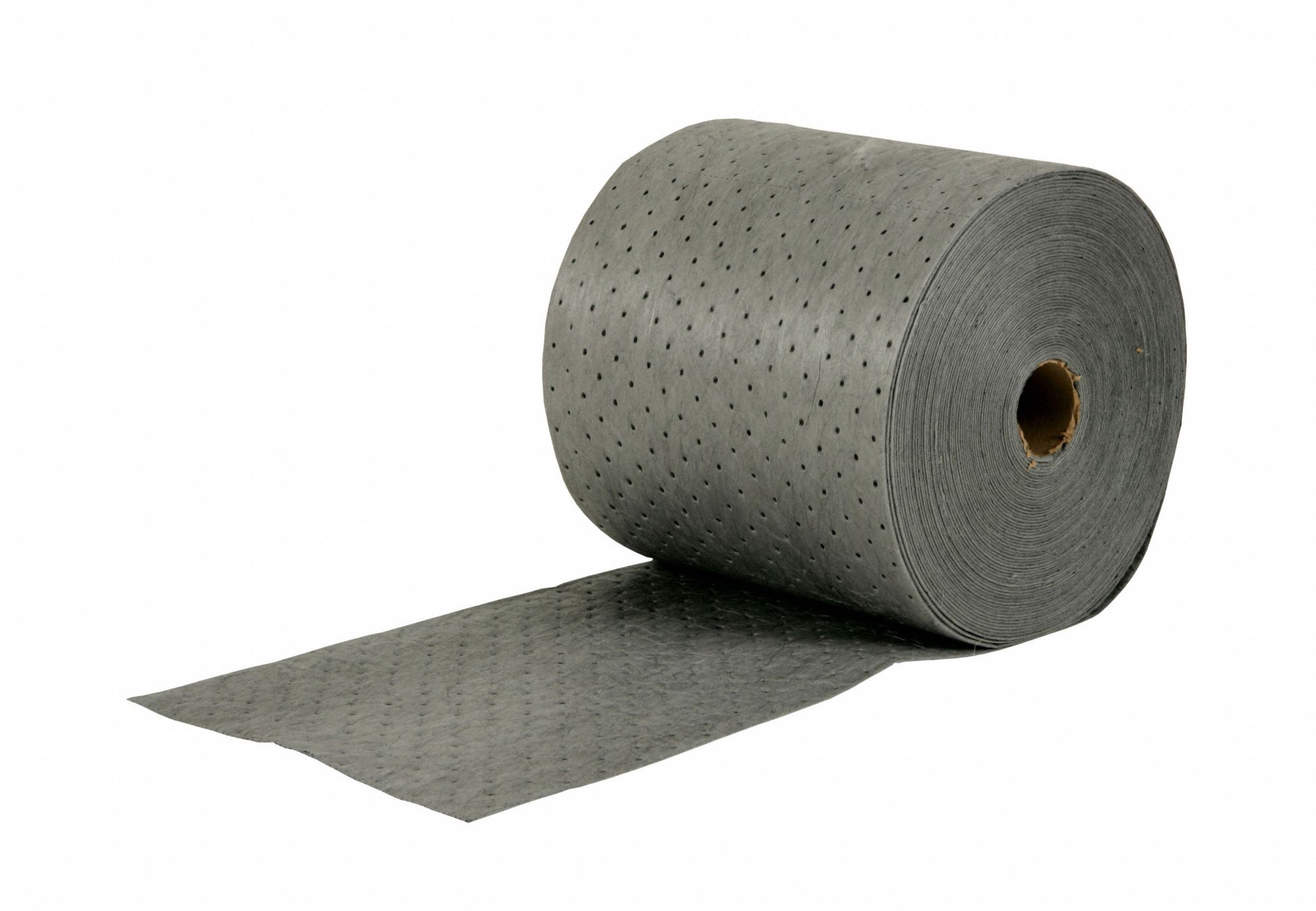 ABSORBENT ROLL, 20 GALLON, 15 X 18 IN PERFORATED SIZE, BALE, GREY, MELTBLOWN