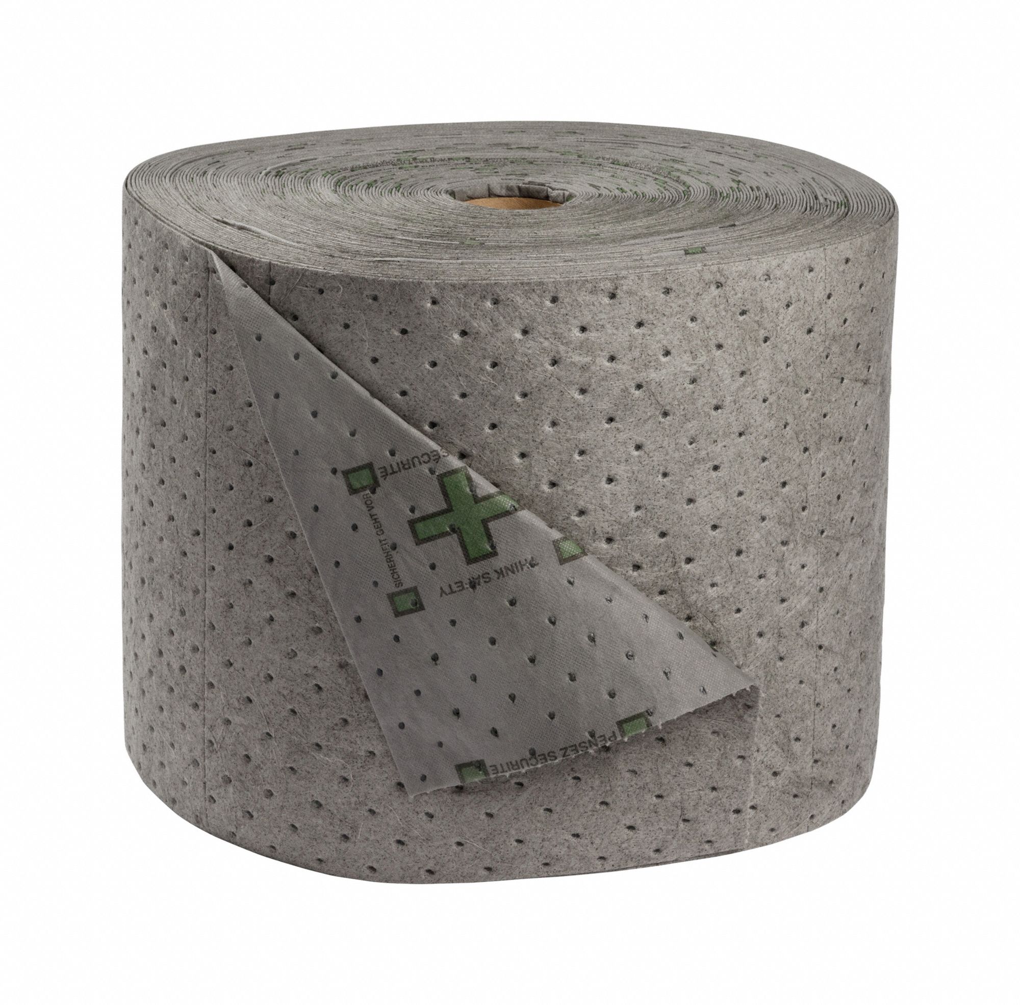 ROULEAU ABSORBANT, 150PI X 15PO, GRIS