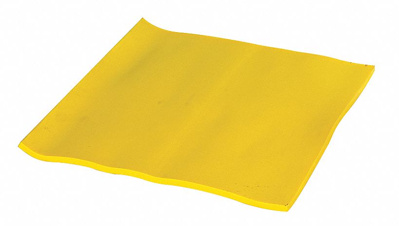 JOINT VID, VINYLE, 42 X 42 PO, JAUNE