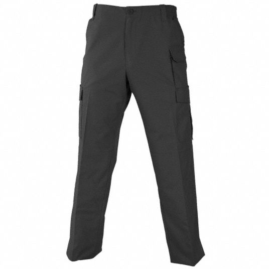 PROPPER, 38 in x 32 in, Black, Trouser - 15U944|F52512500138X32 - Grainger