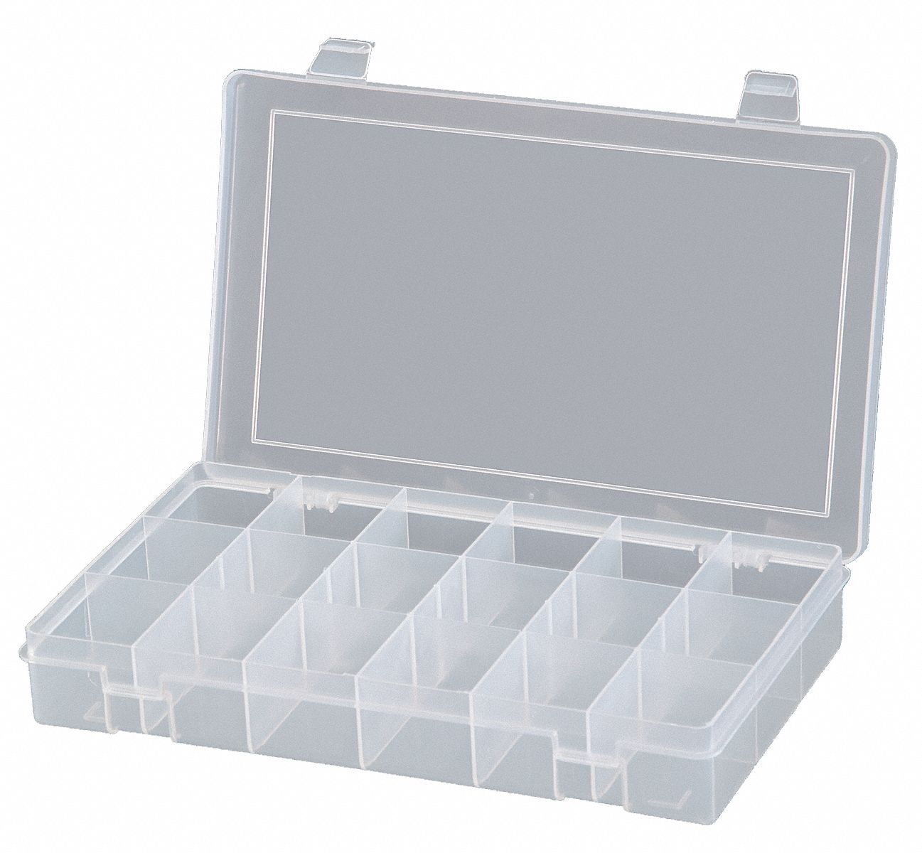 15V204 - Compartment Box 18 Compartments Clear