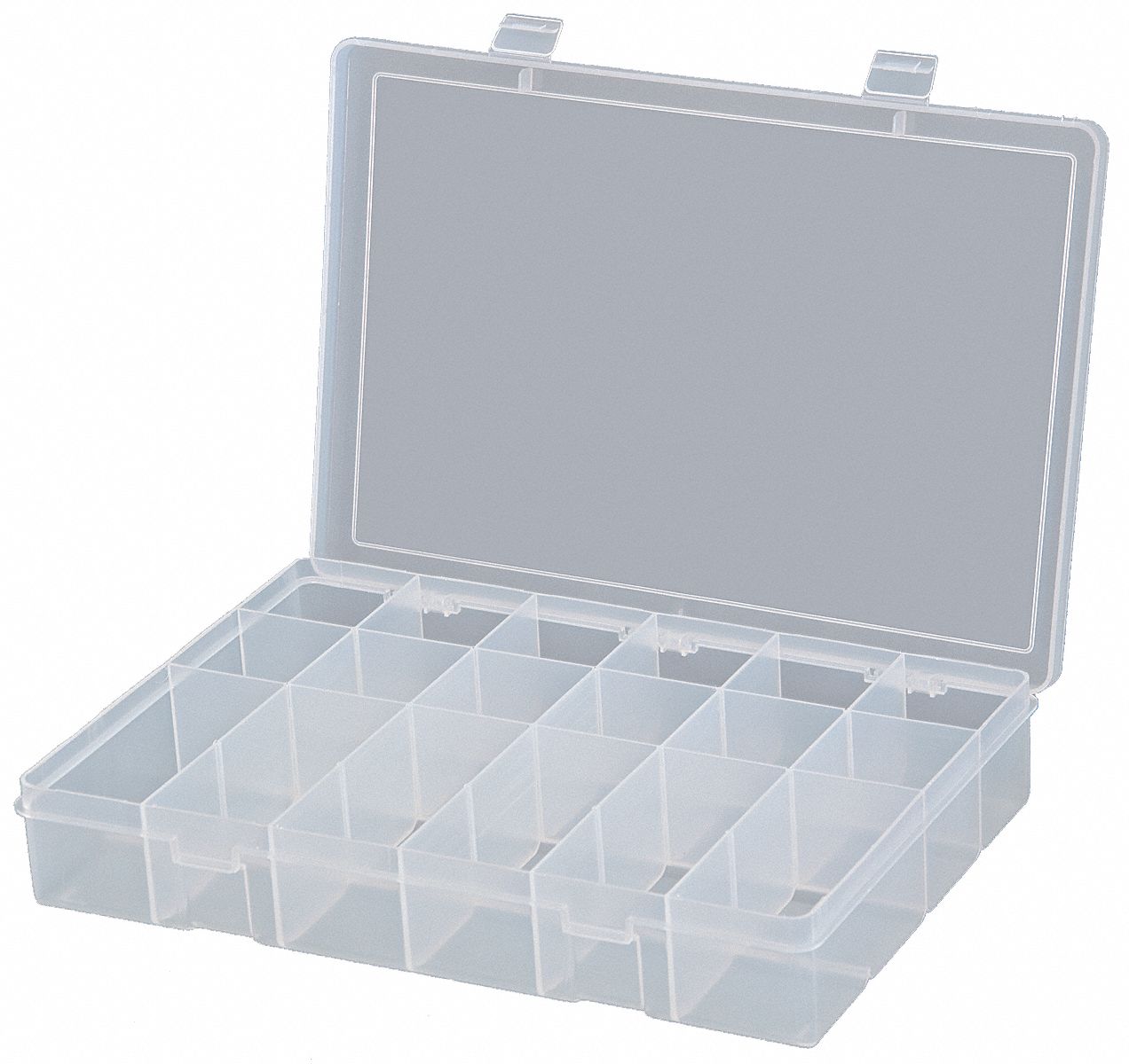 15V209 - Compartment Box 18 Compartments Clear