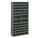 PIGEONHOLE BIN UNIT, 34 IN X 12 IN X 66 IN, 84 COMPARTMENTS, 12 IN, GREY, STEEL