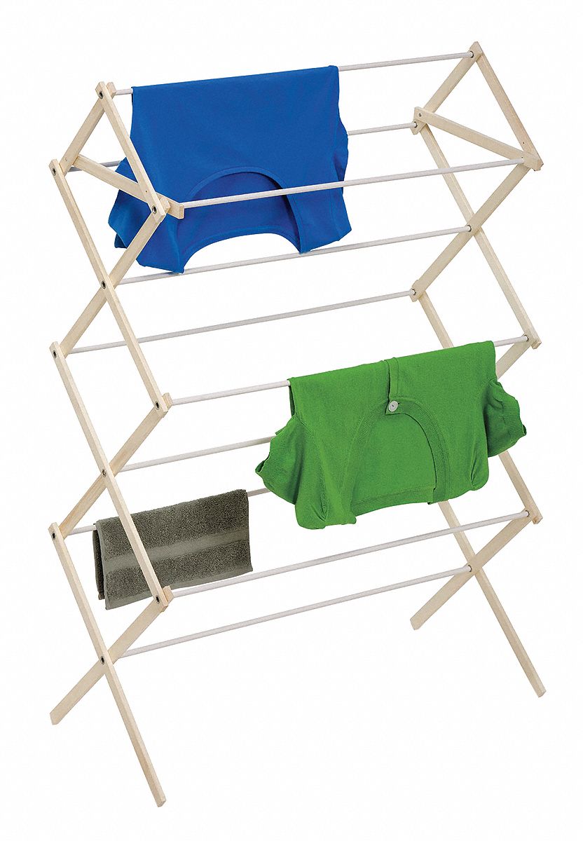 Honeycando Wood Knockdown Drying Rack Wood DRY01168 DRY01168 1