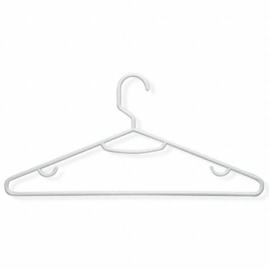 Recycled Plastic Black Hangers, 60-Pack | Honey-Can-Do