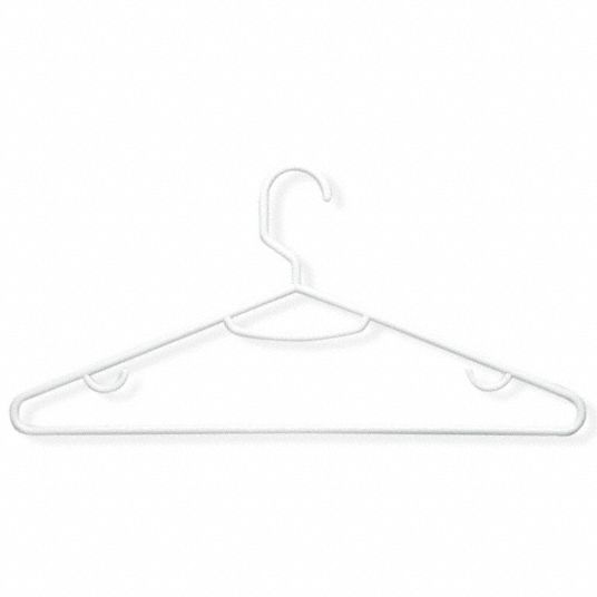 Honey-Can-Do Black Plastic Recycled Hangers