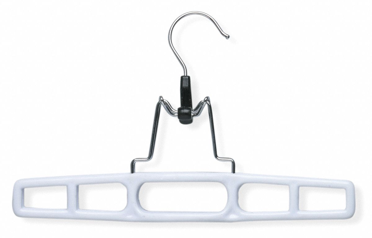 HONEYCANDO, Plastic, 2, Pant Hanger w/Clamp 15V369HNG01326 Grainger