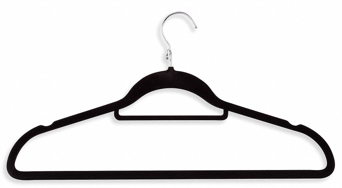 15V391 - Cascading Suit Hanger Black PK3