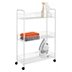 3-Compartment Laundry Accessory Carts