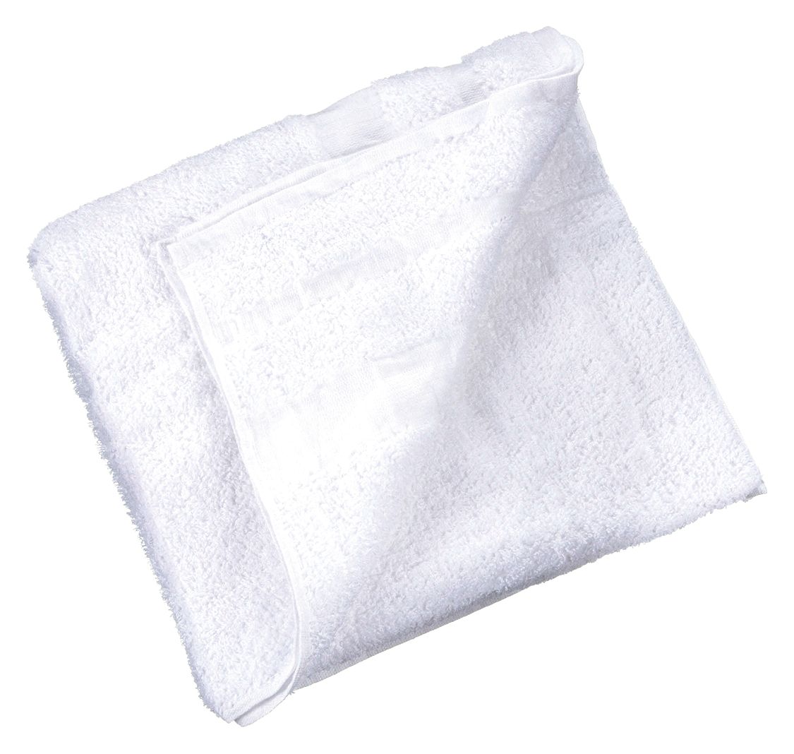Bath Towel: White, 48 in Overall Lg, 24 in Overall Wd, 8 lb/dozen, Ring Spun Material