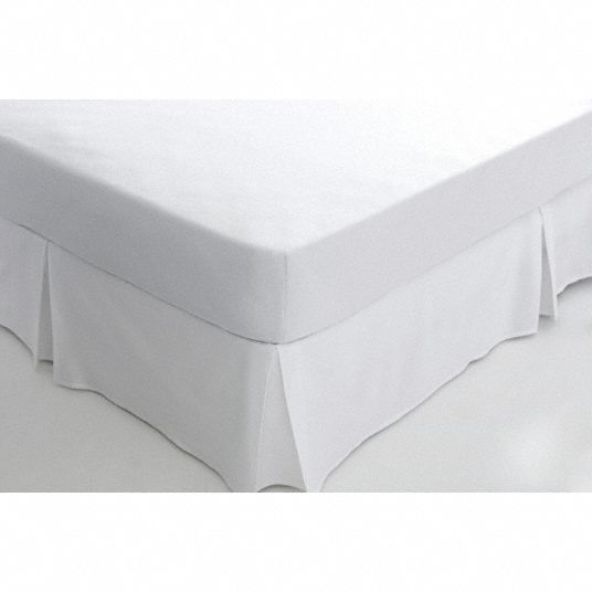 CHATHAM Mattress Pad Full, 54 in Lg, 75 in Wd, Mattress, 6 PK 15V641