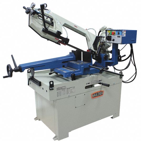 BAILEIGH INDUSTRIAL, 13 13/16 in x 8 11/16 in, 66 to 280 SFPM, Band Saw ...