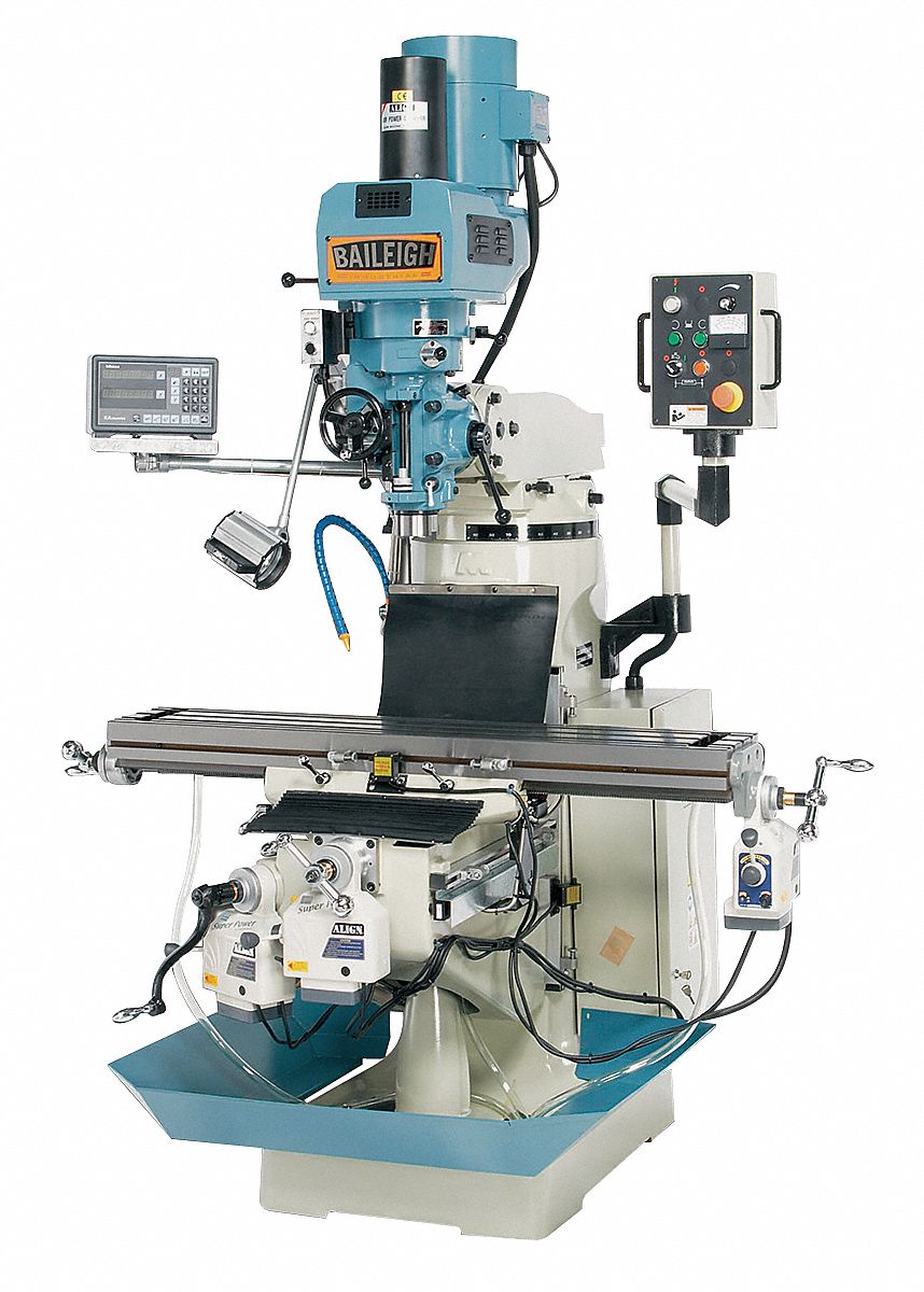 Knee/Column Milling Machine 3ph 220V