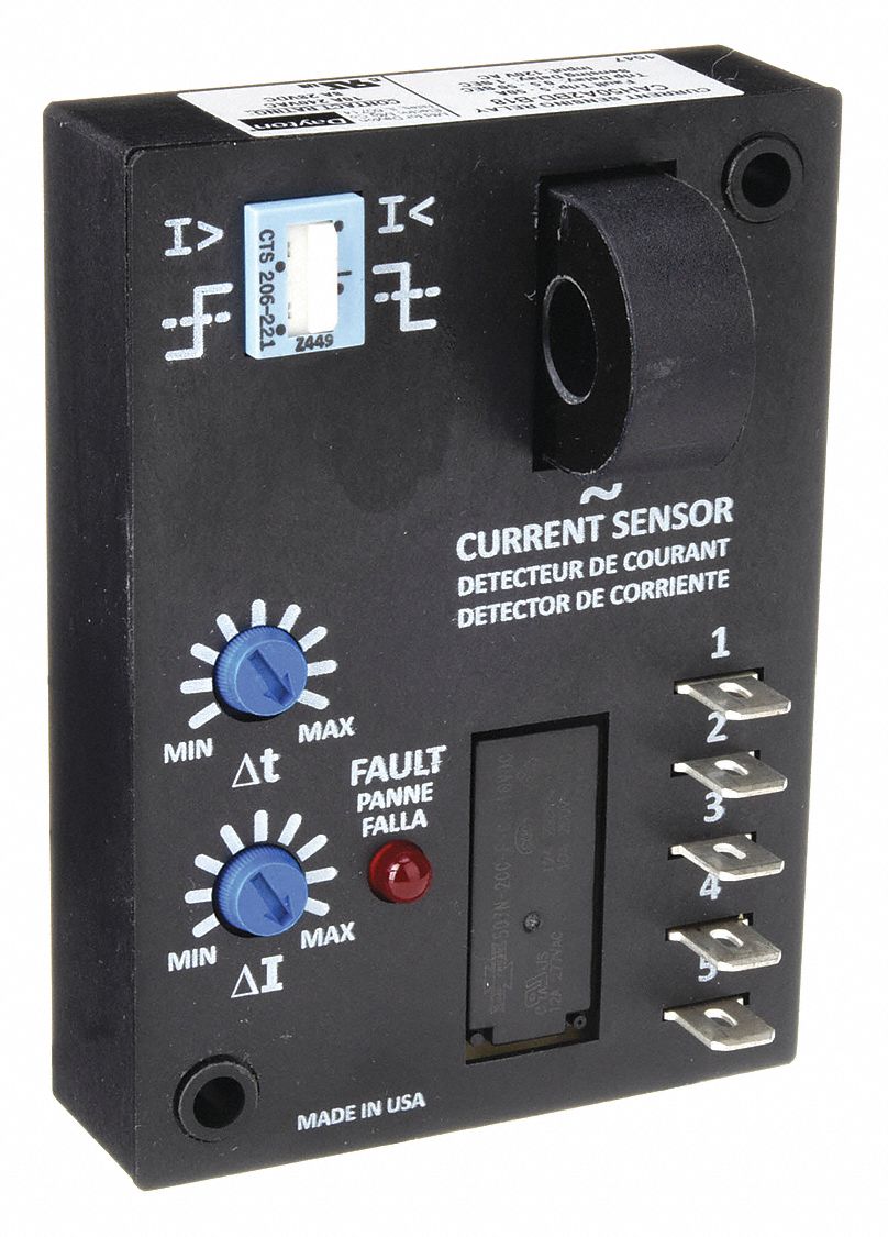 DAYTON, Surface Mounted, 10 A Current Rating, Adjustable Current