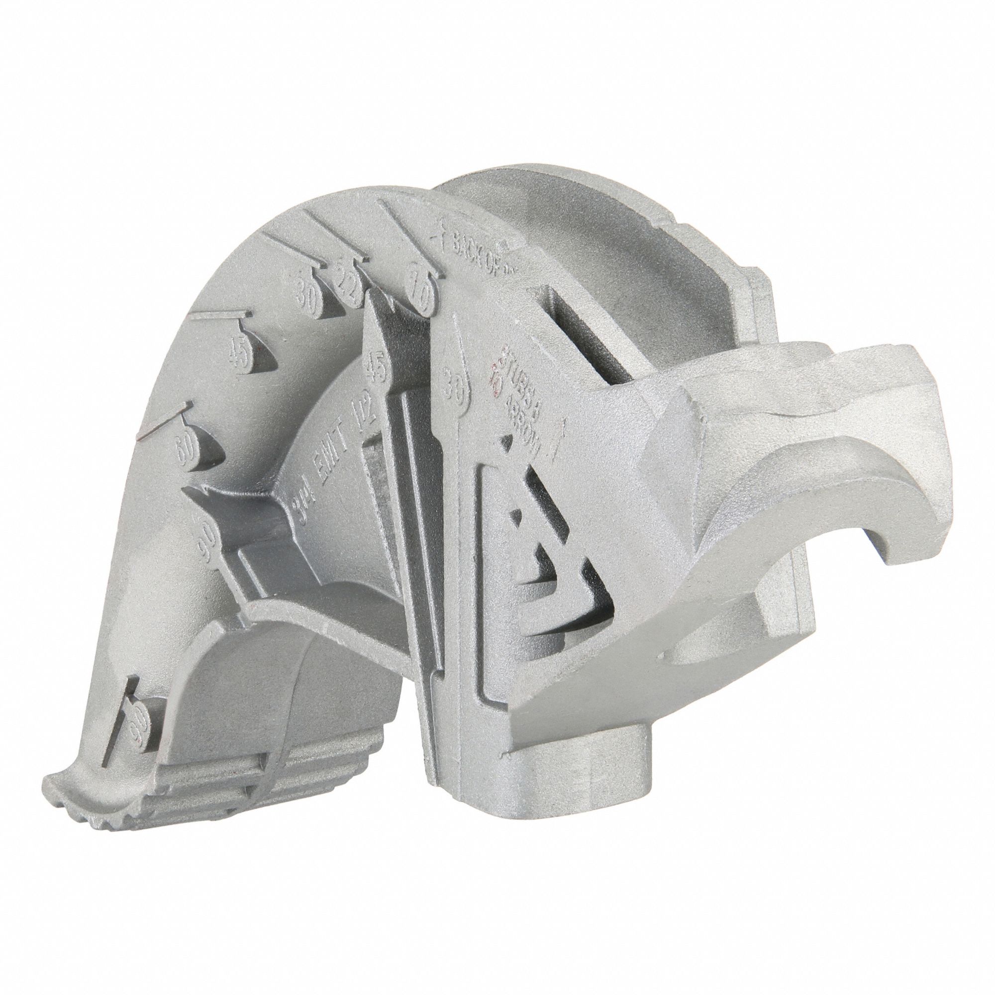 Conduit Bender Head: 3/4 in EMT Conduit Size - Aluminum & Galvanized Steel, Aluminum