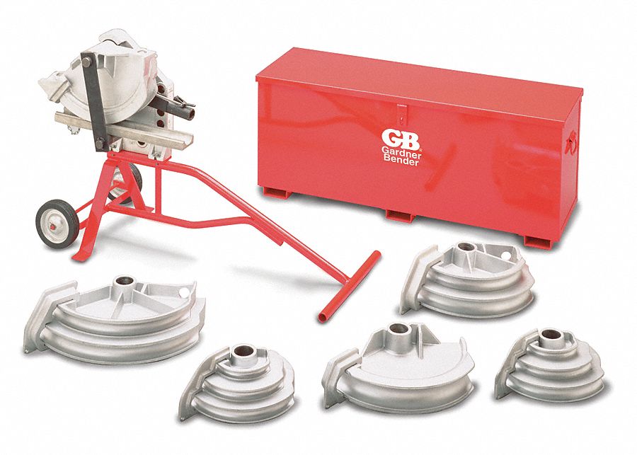 GARDNER BENDER Pipe Bender, 1.5 Stl/IMC/PVC, 2 EMT/Alum 15V881BW30