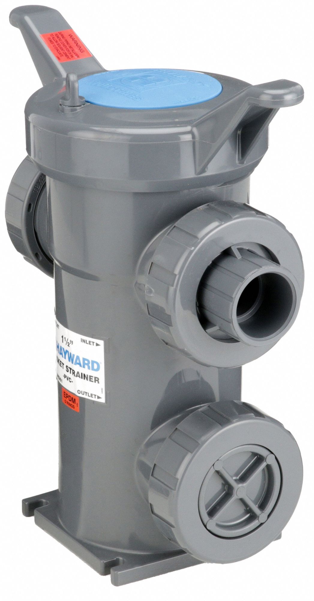 HAYWARD, PVC, Single, Basket Strainer 15W001SB1200STE18 Grainger