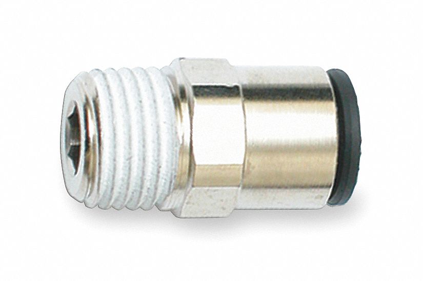 Legris - Push-To-Connect Tube to Metric Thread Tube Fitting: Male