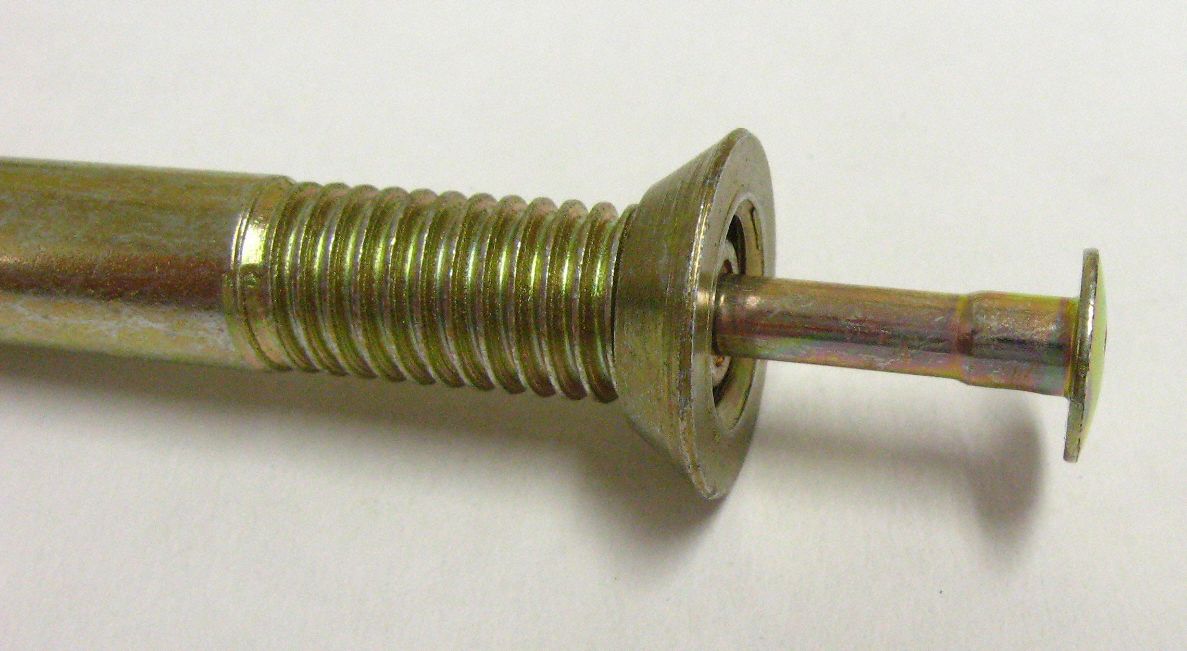 GRAINGER APPROVED DomeHead Hammer Drive Pin Anchor, 6 inL x 5/8 in Dia