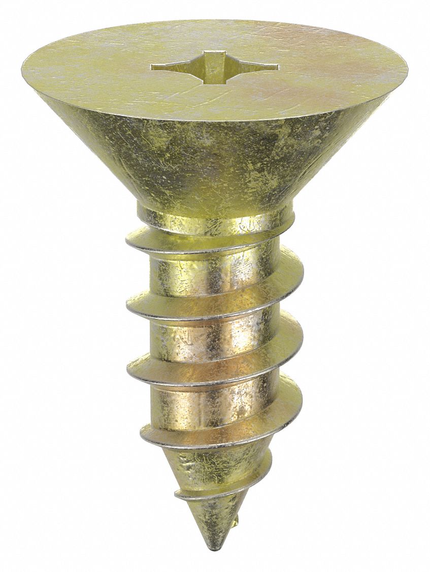 3/4 in Overall Lg, 1/4 in Dia, Concrete Anchor Screw 15W13114034PS