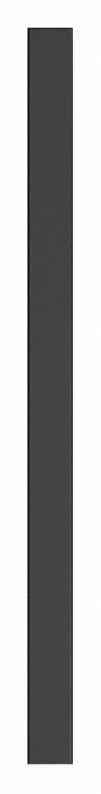 Partition Column, Black, 5 in W
