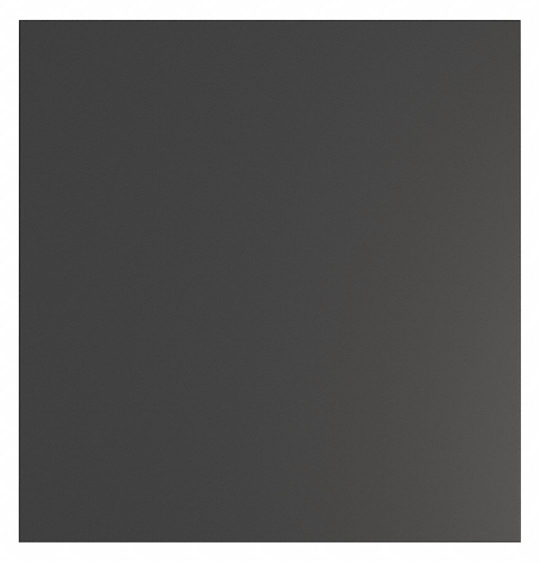 Partition Panel: 58 in x 55 in x 1/2 in, Phenolic, Matte, Black, Wall and Column Anchored