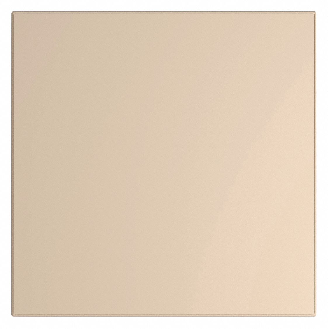 Partition Panel: 58 in x 58 in x 1 in, Smooth Semi Gloss, Khaki, Wall and Column Anchored