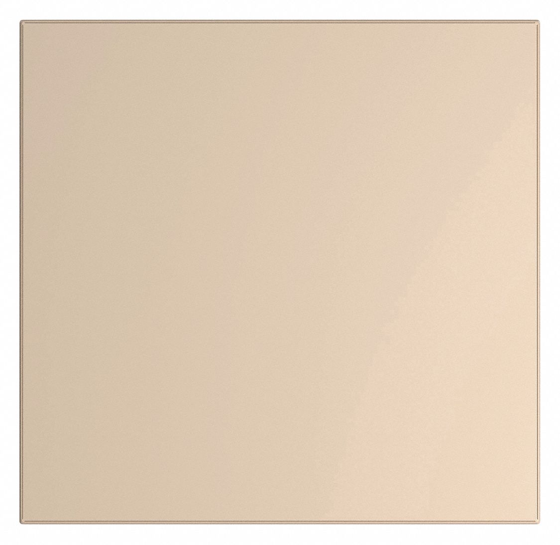 Partition Panel: 58 in x 60 in x 1 in, Smooth Semi Gloss, Khaki, Wall and Column Anchored