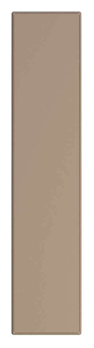 Partition Column: 82 in x 18 in x 1 1/4 in, Smooth Semi Gloss, Dark Khaki
