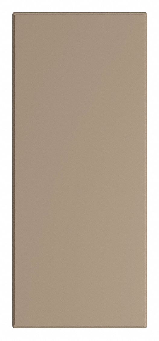 ASI GLOBAL, 42 in x 18 in x 1 in, Steel, Urinal Screen 15W46340