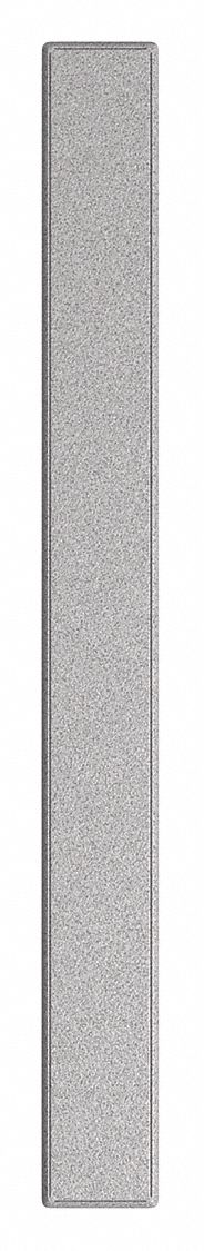 Partition Column: 70 in x 7 in x 1 1/4 in, Smooth Semi Gloss, Pepper Dust, Floor Anchored