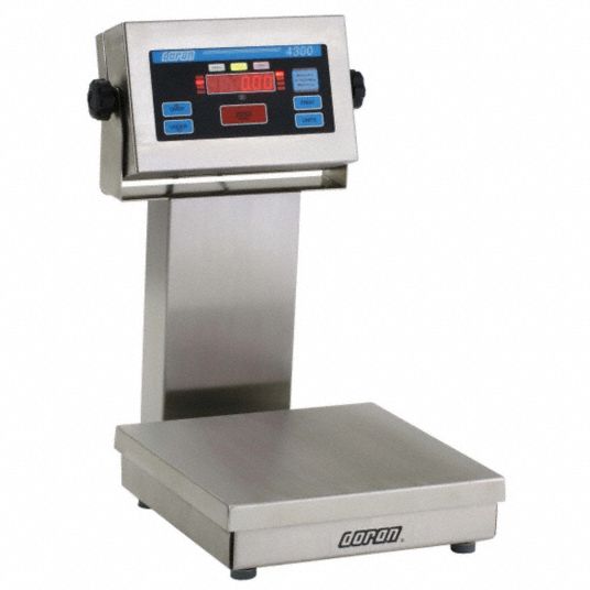 Doran 4 5 Kg 10 Lb Digital Led Platform Bench Scale 15w658 4310 Grainger