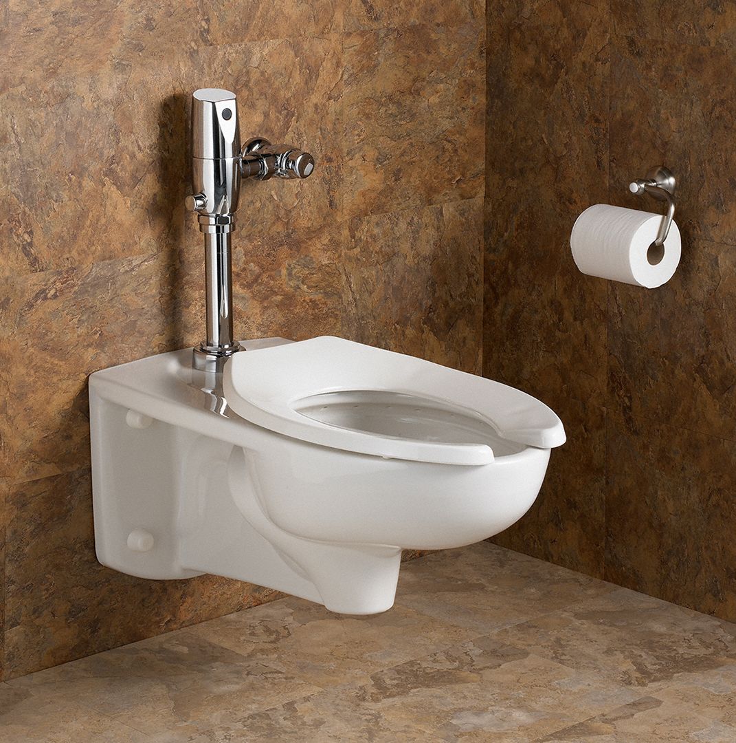 AMERICAN STANDARD Toilet Bowl American Std Afwall(R) FloWise(R) ADA