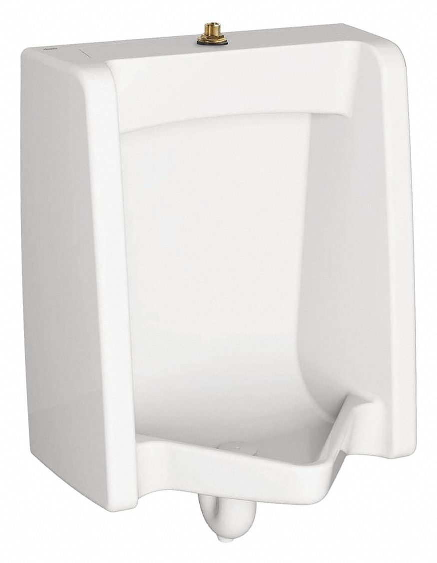 WASHOUT URINAL: AMERICAN STD WASHBROOK FLOWISE, 0.1/0.125/0.5 GPF, VITREOUS CHINA