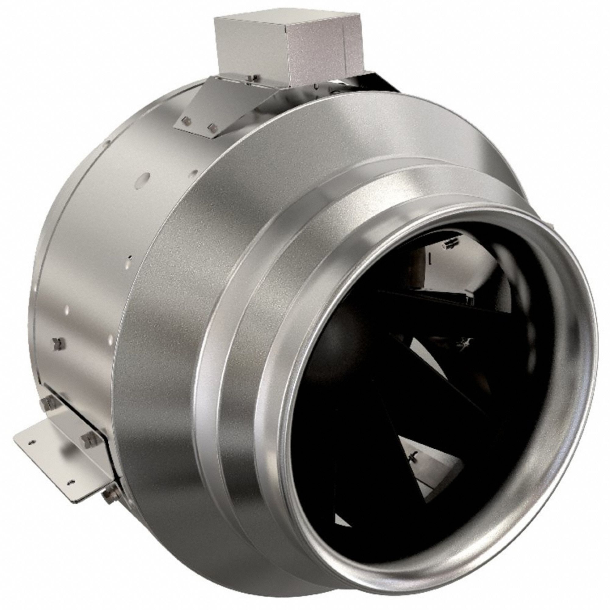 Fantech FKD 16 EC 16-in. Mixed Flow Inline Duct Fan W- Motor - 4200