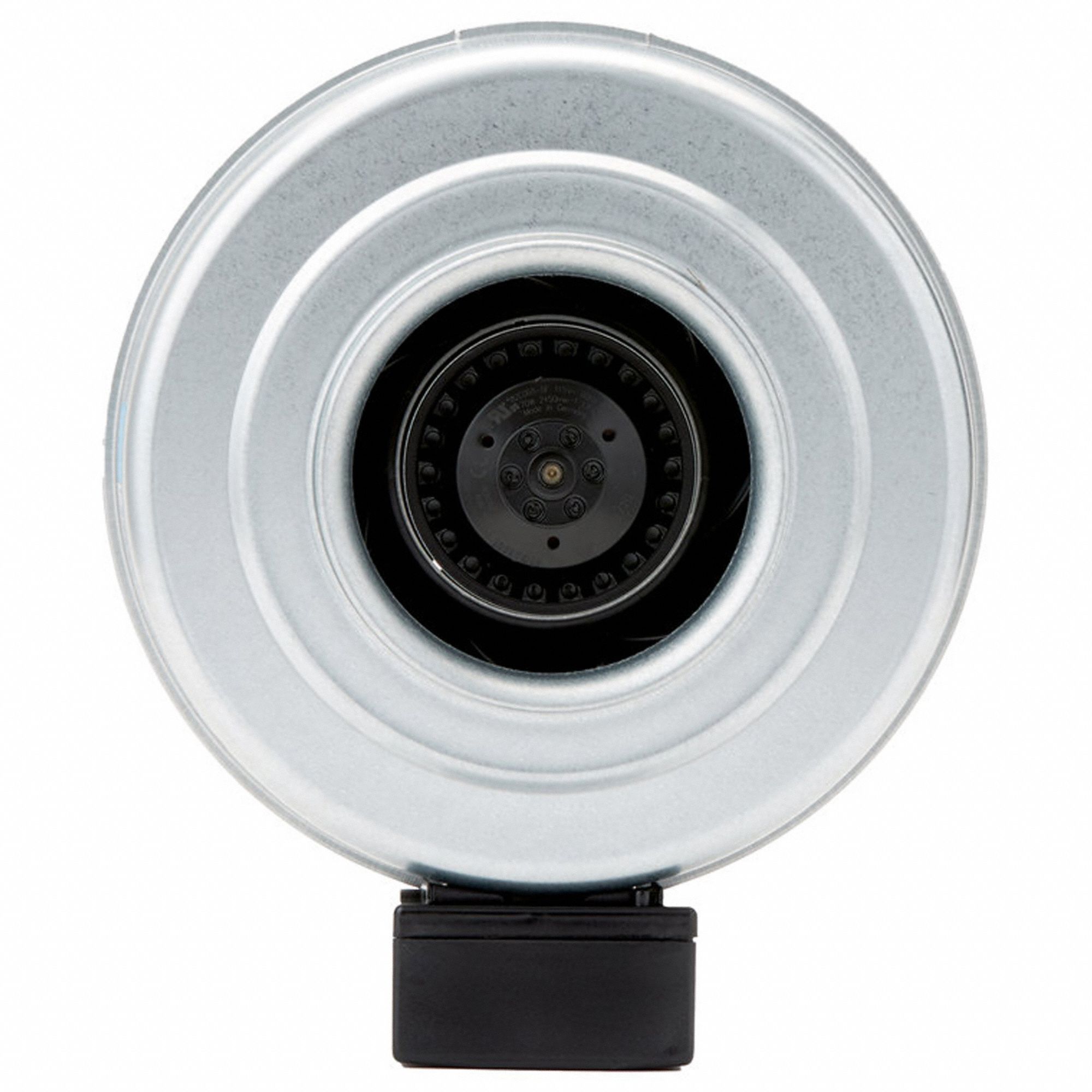 Steel 11 D 13.4 H 7.5 W Inline Duct Fan