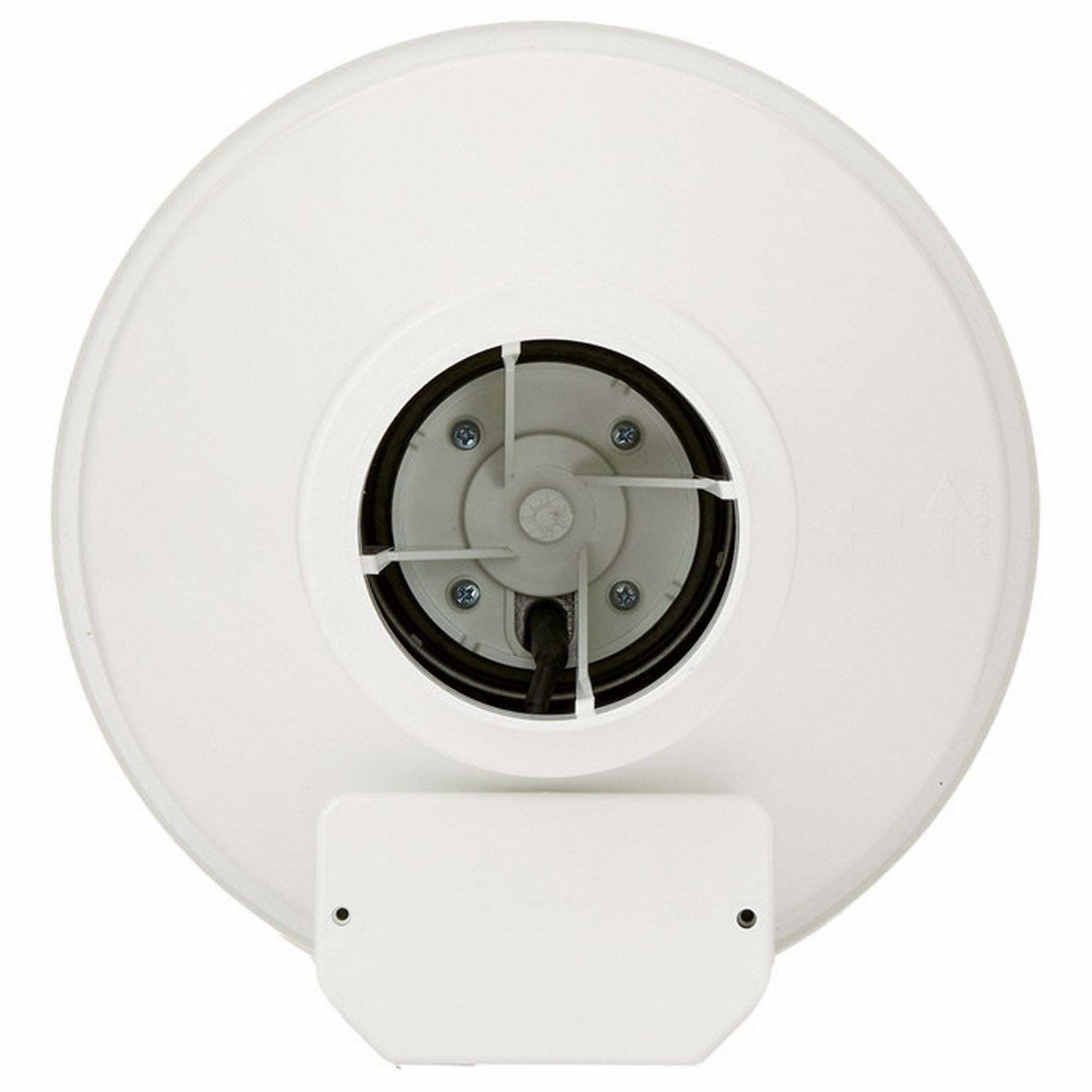 Plastic 10 D 10.6 H 10 W Inline Duct Fan