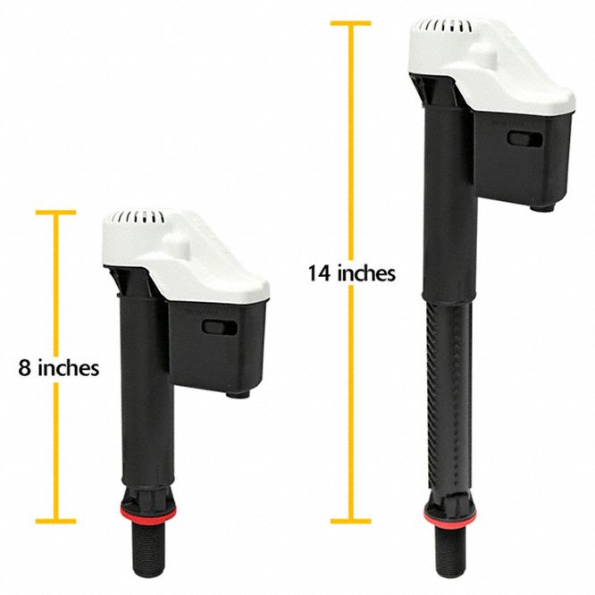 KORKY Fill Valve, Fits Brand Universal Fit, For Use With Most Toilets