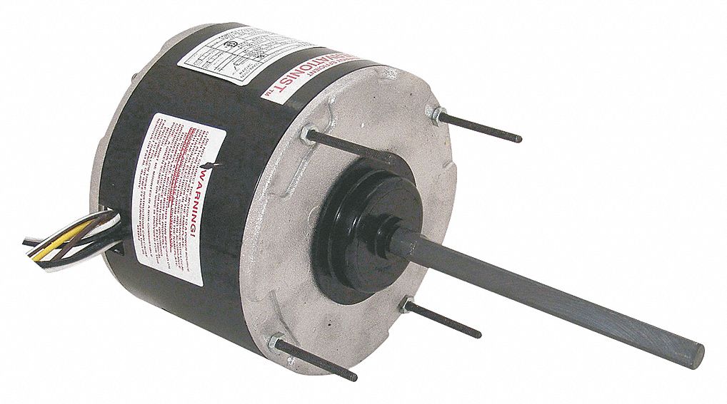 CONDENSER FAN MOTOR,1/6 HP,1075 RPM