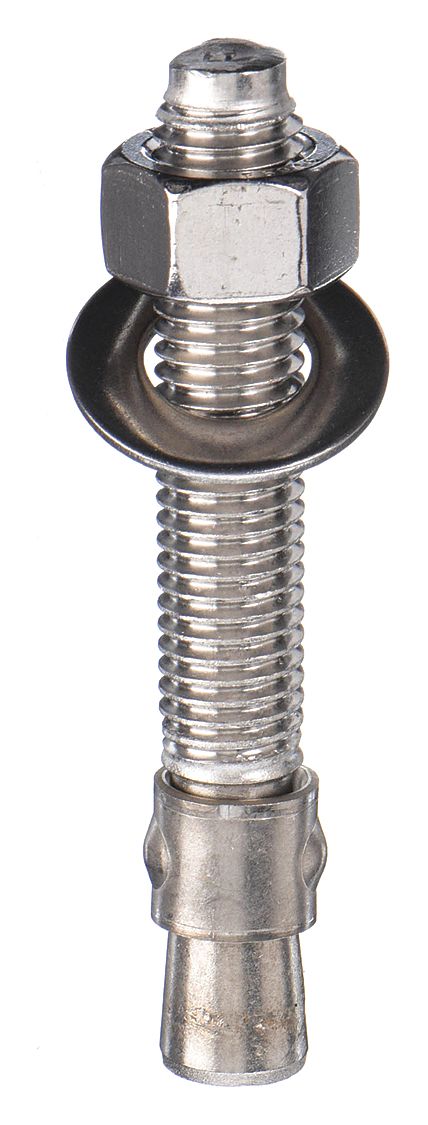 WEDGE ANCHOR, 304 STAINLESS STEEL½"-13 THREAD