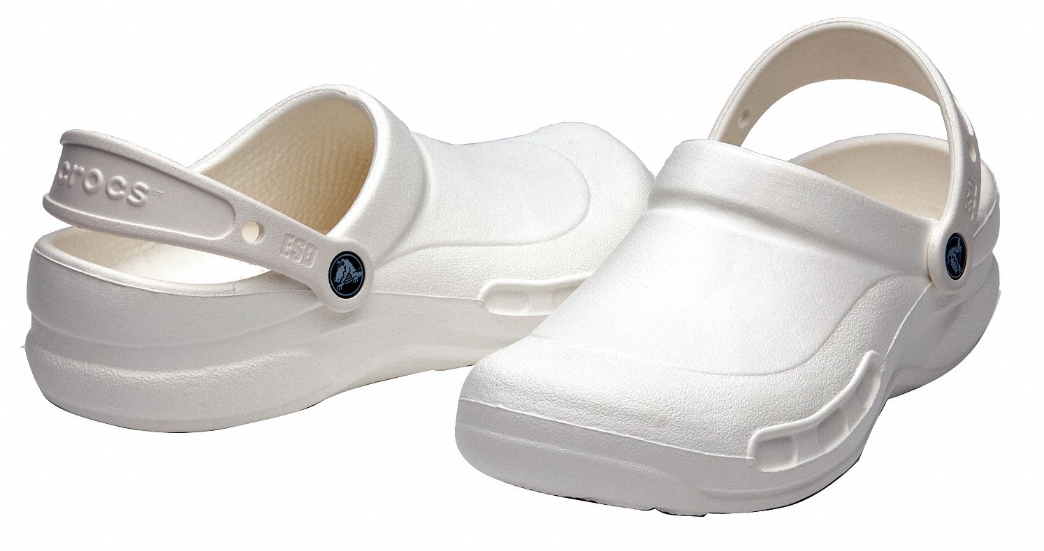 CROCS Zapatos sin Cierre con Correa Blanco Talla 10 Hombre Botas