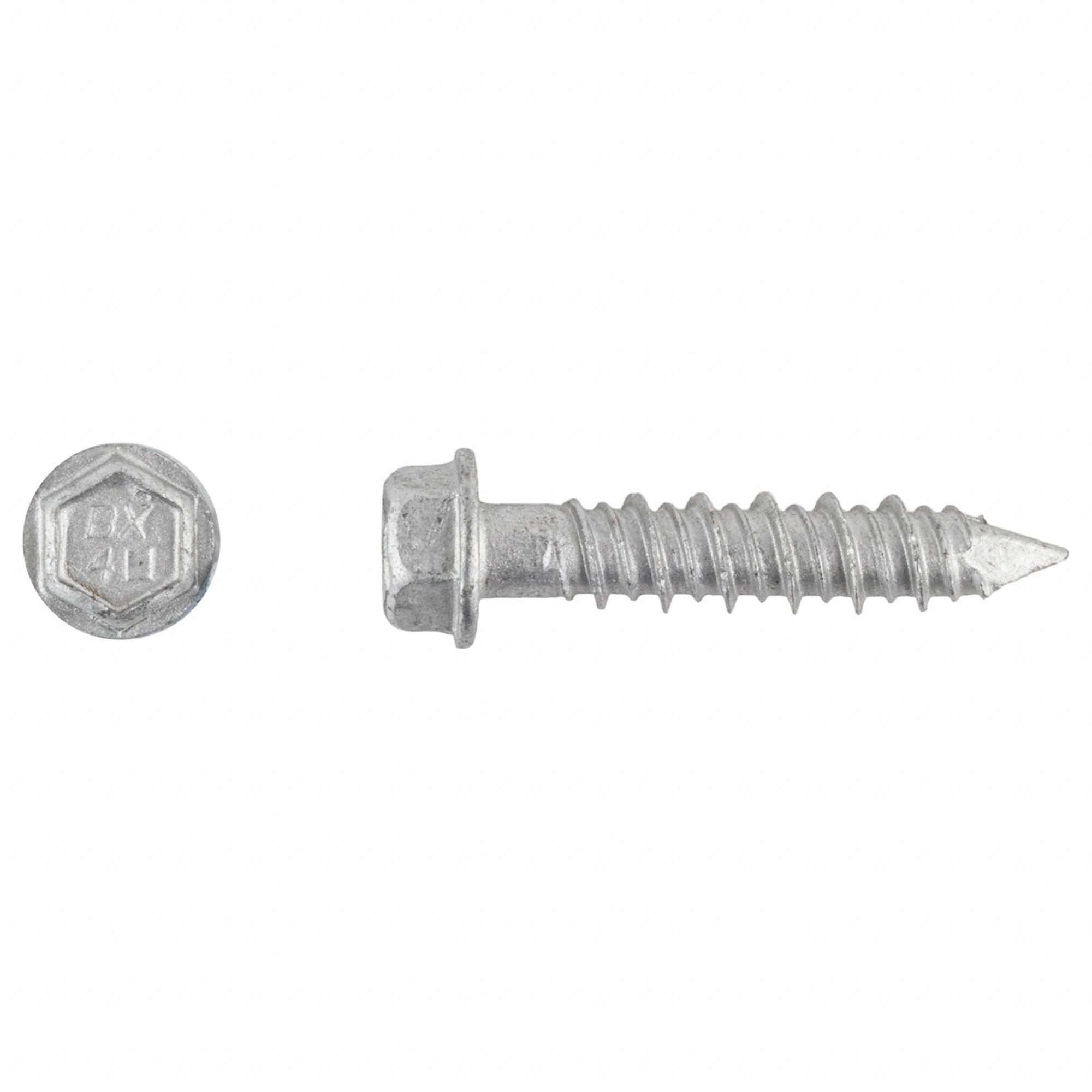 RED HEAD, 1 1/4 in Overall Lg, 1/4 in Dia, Concrete Anchor