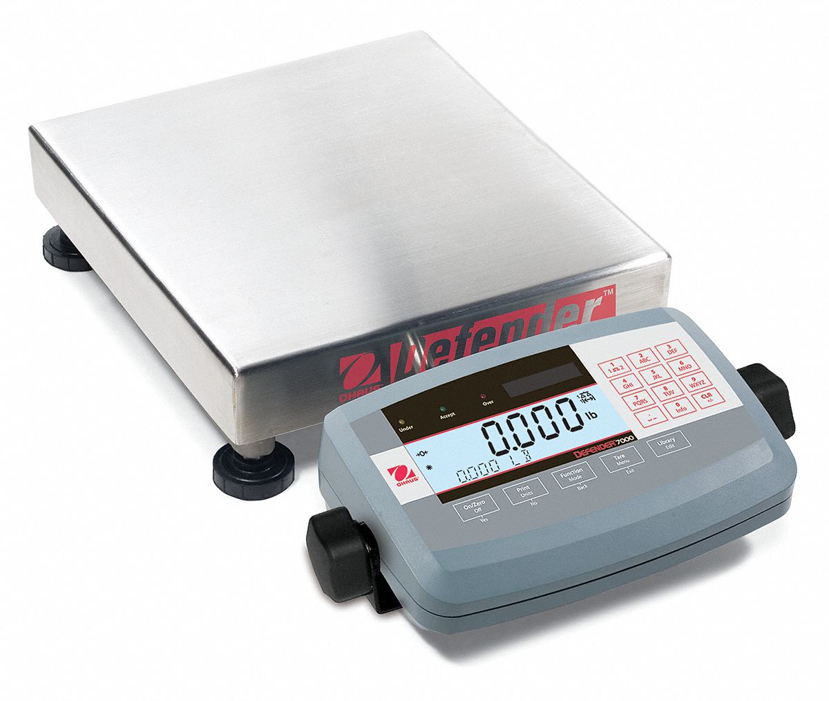 Compact Bench Scale, LCD Scale Display, Weighing Units g, lb - Grainger