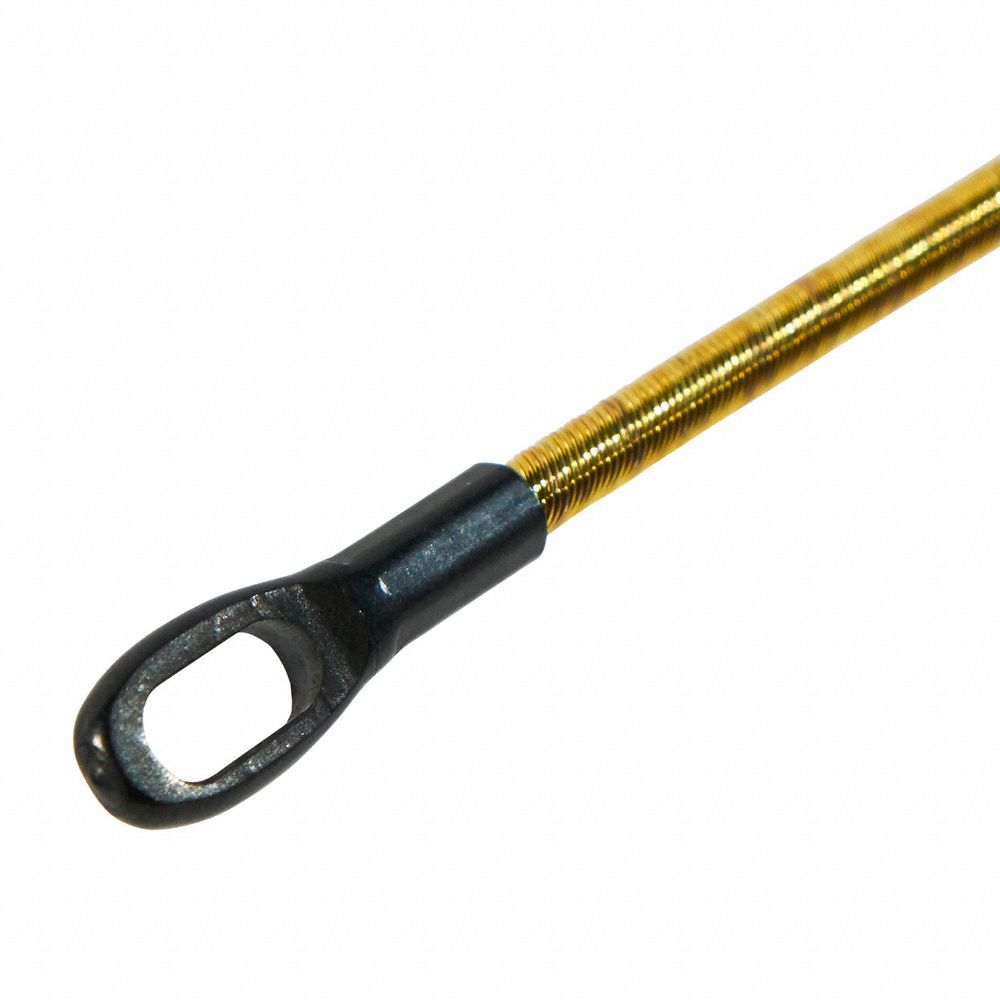 KLEIN TOOLS Marked Fish Tape 200 ft Lg, Manual Wind Tape Retraction, 500 lb Tensile Strength