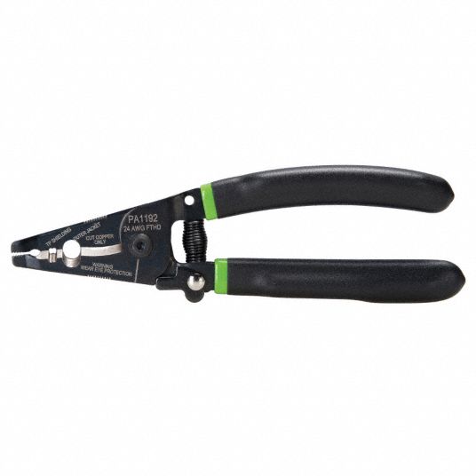 Cable Cutter, 7 in Overall Length, Center Cut Cutting Action - Grainger