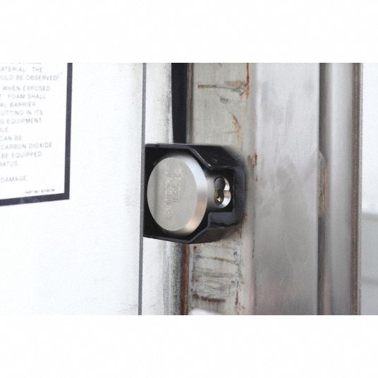 RANGER LOCK Hardened Steel Disc/Hidden Shackle Lock Padlock Guard, 4