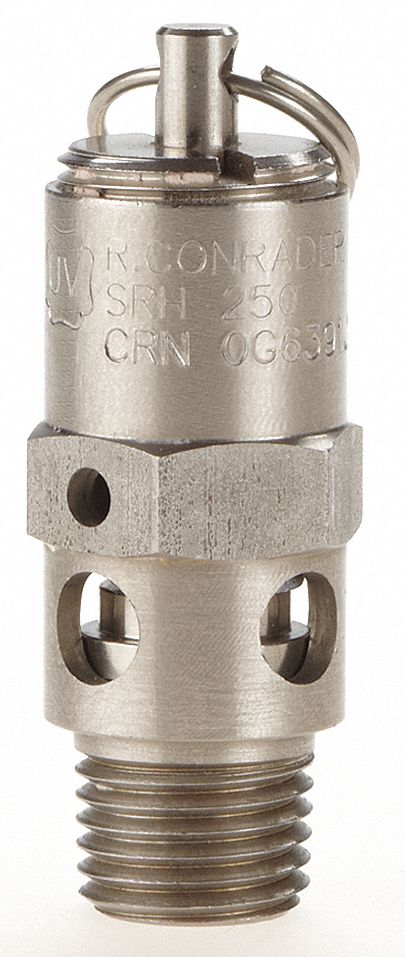 SAFETY VALVE,HARD SEAT,1/4IN,175 PS