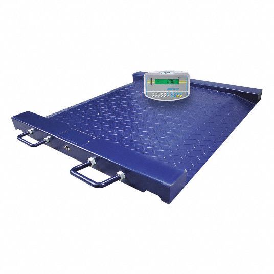 LW Measurements 500 LB x 0.1 LB 24 x 18 INCH Digital Scale Platform Floor  Bench