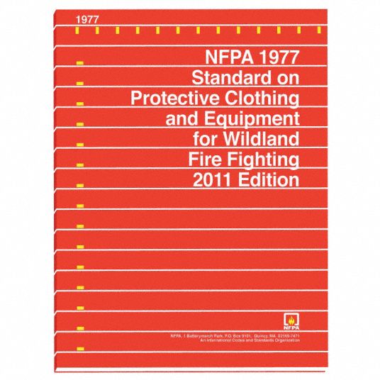NFPA, NFPA 1977 Std on Protective Clothing and Equipment for Wildland